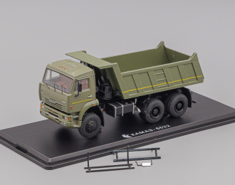 (Б/У) КАМАЗ 6522 6х6 самосвал, хаки