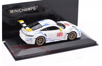 PORSCHE 911 (992) GT3 RS (2023), white / yellow decor