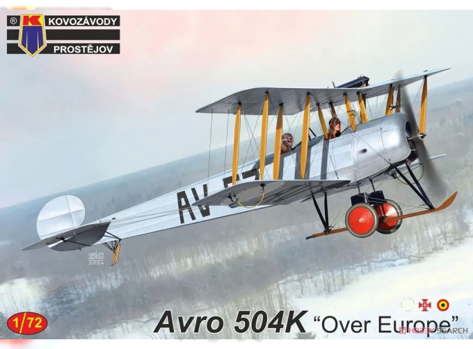 Сборная модель Avro 504K “Over Europe”