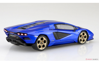 Сборная модель Lamborghini Countach LPI 800-4 (Metallic Blue)