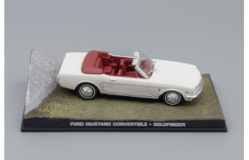 FORD Mustang Convertible "Goldfinger" 1964, white