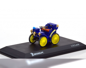 L`Eclair Michelin, blue / yellow