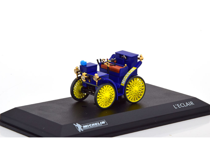 L`Eclair Michelin, blue / yellow
