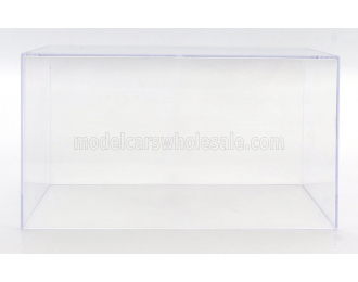 VETRINA DISPLAY BOX Only Transparent Cover For 1/43 Scale - Lungh.length Cm 19.0 X Largh.width Cm 10.2 X Alt.height Cm 10.2 (Interior Height Cm 10.0), Plastic Display