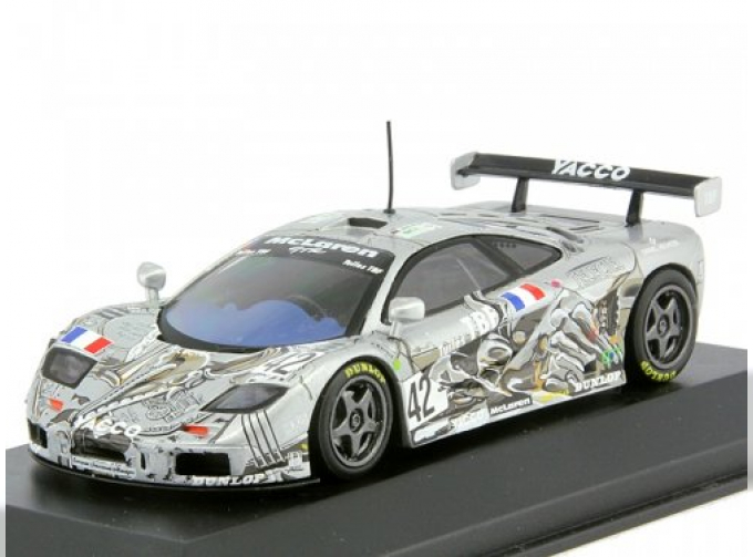 McLAREN BMW 1996 FIA GT Championship 1997 BBA Competition 42 Laribiere - Petit, silver