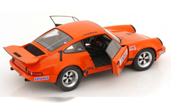 PORSCHE 911 Rs 3.0l Coupe №1 Winner Iroc Daytona, Mark Donohue (1974), orange