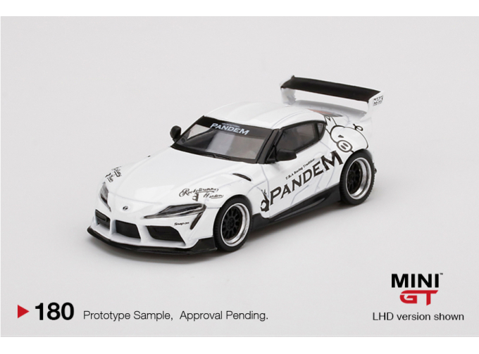 TOYOTA Pandem GR Supra V1.0 (LHD), white