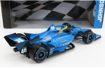 CHEVROLET TEAM CARVANA CHIP GANASSI RACING №48 INDIANAPOLIS INDY 500 INDYCAR SERIES (2021) J.JOHNSON, BLUE BLACK