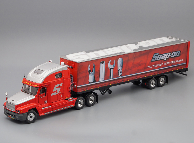 FREIGHTLINER с прицепом Snap-on, red