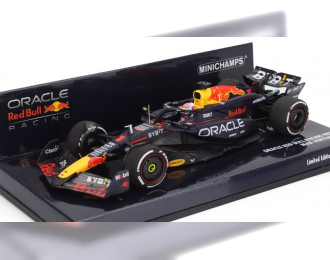 RED BULL F1 Rb20 Team Oracle Red Bull Racing №1 World Champion Season (2024) Max Verstappen, Blue Yellow Red