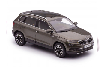 SKODA Karoq рестайлинг (2021), серый металлик