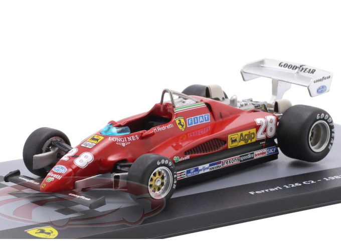 FERRARI 126C2 #28 Formula 1 Mario Andretti (1982)