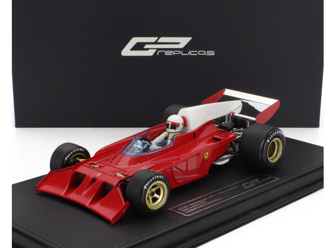 FERRARI F1 312b3 Spazzaneve Test Version (with Pilot Figure) (1972) Arturo Merzario, Red White