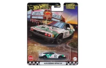 ALFA ROMEO GTV6 3.0 №82, white, green