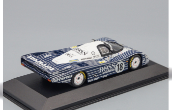 PORSCHE 956 BOSS N 18 24h LE MANS 1983 LAESSIG - PLANKENHORN - WILSON, blue / white