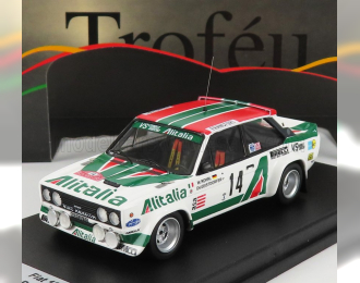 FIAT 131 Abarth Alitalia (night Version) №14 Rally Montecarlo (1979) W.Rohrl - C.Geistdorfer, White Red Green