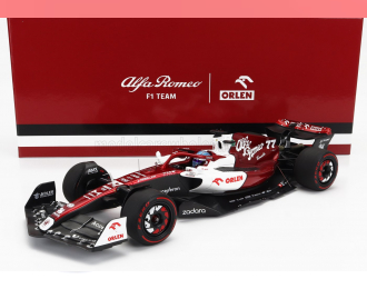 ALFA ROMEO F1 C42 Team Orlen Racing N77 6th Bahrain Gp (2022) Valtteri Bottas, White Red Met
