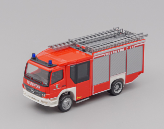 MERCEDES-BENZ Atego Ziegler Z-Cab "Feuerwehr Ansbach-Schalkhausen", red