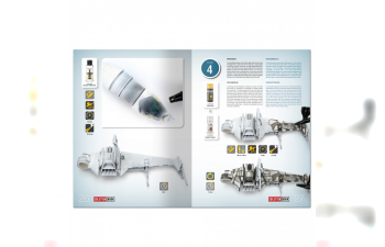 Книга SOLUTION BOOK 28 - Как окрашивать галактические звездолеты повстанцев (многоязычная) / How to Paint Rebel Galactic Starships (Multilingual Book)