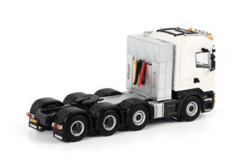 SCANIA R Highline 8x4, White Line 1:50, белый