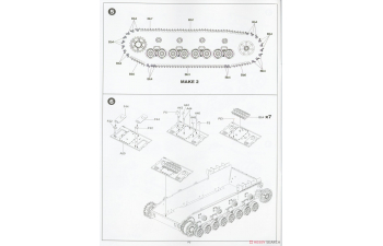 Сборная модель Немецкая САУ Kugelblitz Flak Panzer IV (MK103 Doppelflak 30 мм)