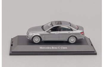 MERCEDES-BENZ C-Klasse Saloon Elegance W204 (2007), silver palladium