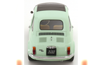 FIAT 500 F Custom with removable Softtop (1968), mint green