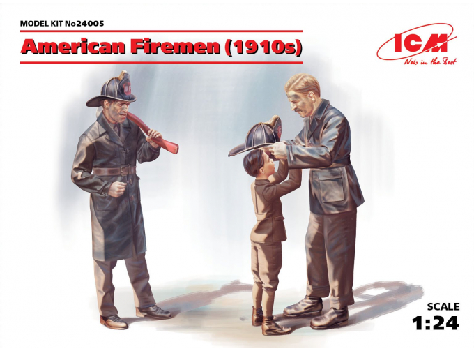 Сборная модель Американские пожарные (1910-е г.г.)