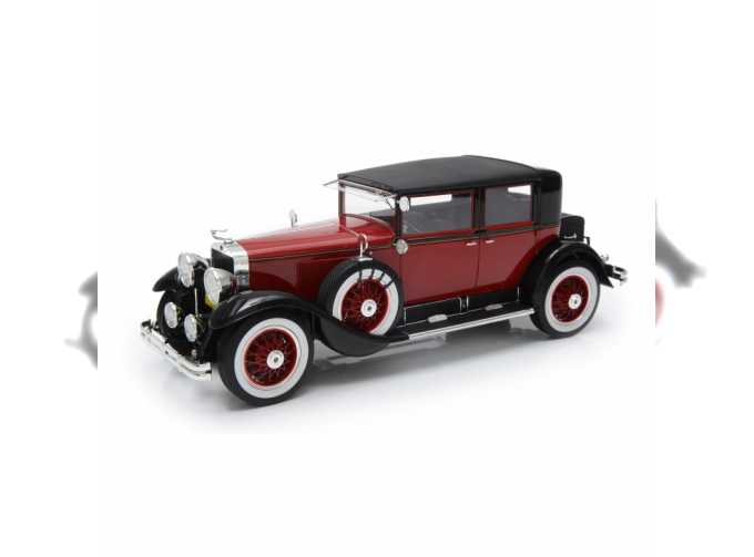 Cadillac 341A Town Sedan 1928 (red / black)