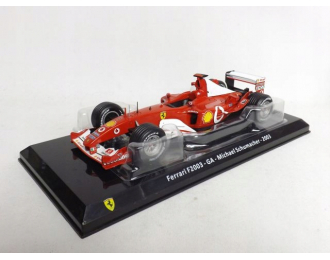 FERRARI F2003-GA (2003) - Michael Schumacher, Les Grandes FERRARI F1 Mythe et Passion № 10