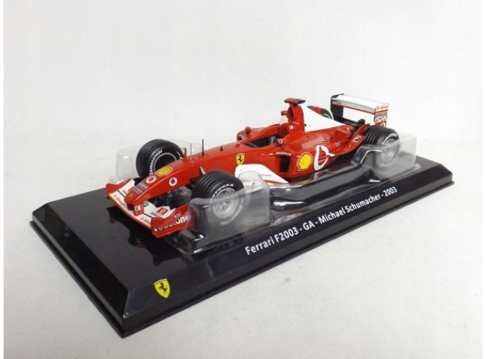 FERRARI F2003-GA (2003) - Michael Schumacher, Les Grandes FERRARI F1 Mythe et Passion № 10