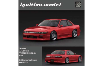 NISSAN Vertex S13 Silvia, red