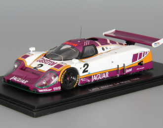 JAGUAR XJR9 #2 J. Lammers - A. Wallace - J. Dumfries Winner LM (1988), white / purple