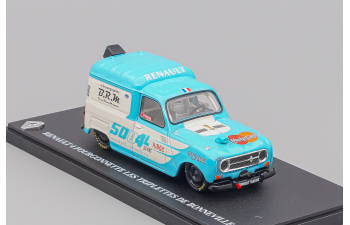 RENAULT 4 Fourgonnette "Les Triplettes De Bonneville" (2011), white / blue