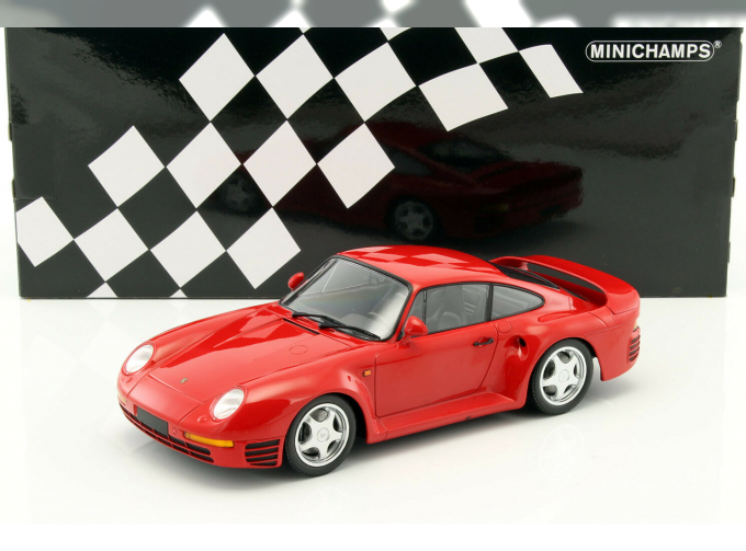 PORSCHE 959 (1987), red