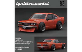 MAZDA Savanna (S124A), Semi Works orange