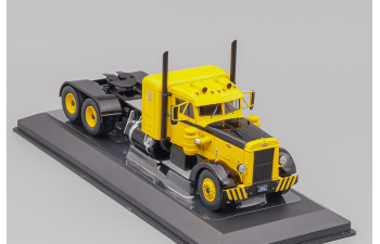 PETERBILT 350 Tractor Truck 3-assi (1952), yellow / black