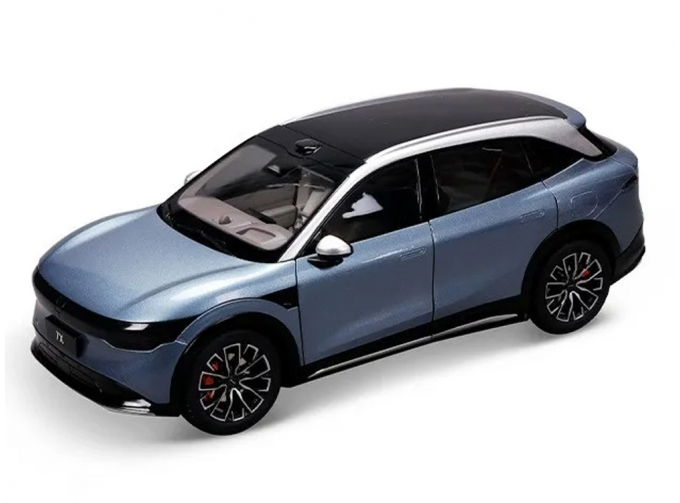 ZEEKR 7X (2024), синий с серебристым