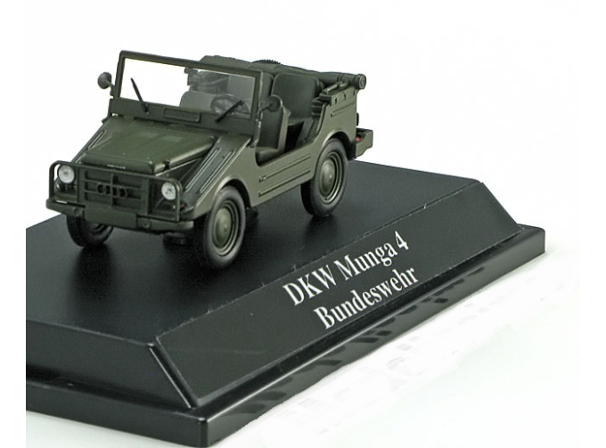 DKW Munga 4 Bundeswehr open, olive