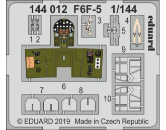 Фототравление для F6F-5