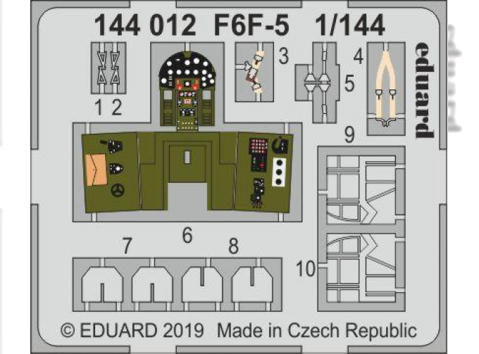 Фототравление для F6F-5