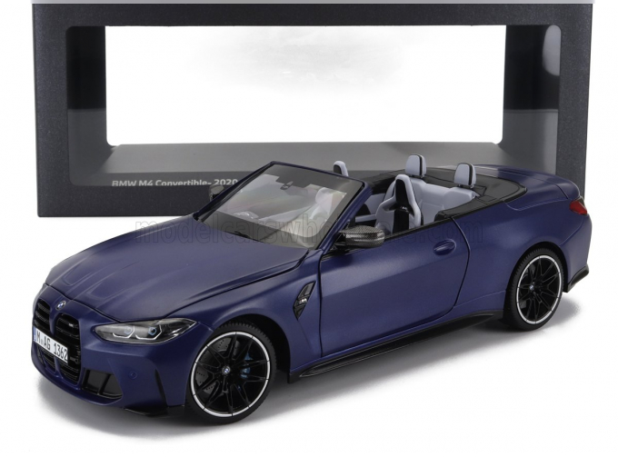 BMW 4-series M4 (g83) Cabriolet (2020), Matt Blue