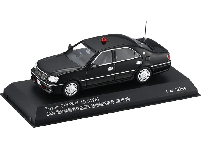 TOYOTA Crown (JZS175) *Masked Police Car Aichi* (2004), black