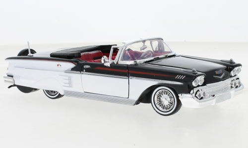 CHEVROLET Impala Convertible (1958), black / white