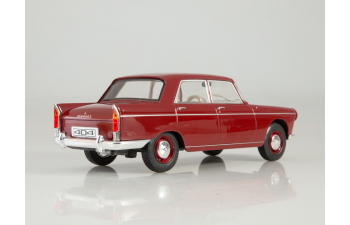 PEUGEOT 404 1960 dark red