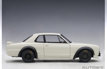 NISSAN SKYLINE GT-R (KPGC10) Racing Version (1972), white