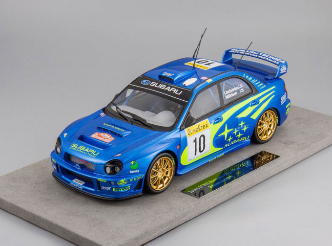 Subaru Impreza S7 #10 Winner Rally Montecarlo 2002 T.Makinen - K.Lindstrom