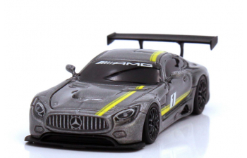 MERCEDES-BENZ-AMG GT3 C190 #1 (2017), серый (презентация модели)