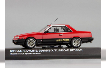 NISSAN Skyline 2000 RS-X TURBO-C (KDR30), red / black