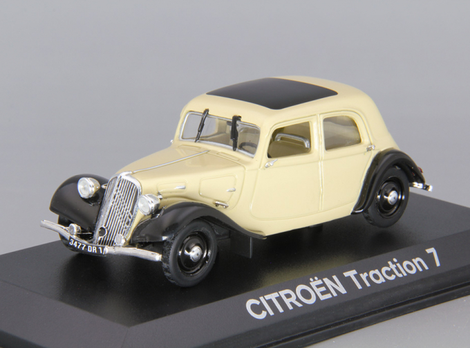 CITROEN Traction 7C (1934), beige / black